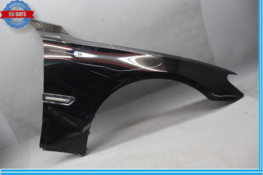 09-15 BMW 740i 750i F01 Front Right Passenger Side Fender Shell Cover Black Oem