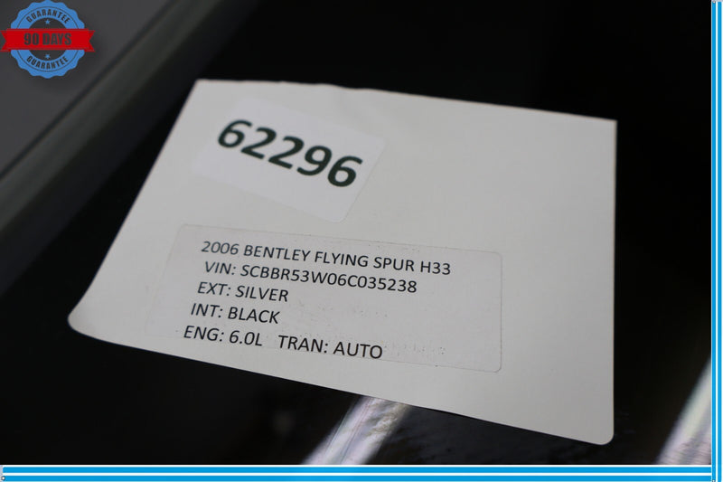 Load image into Gallery viewer, 06-12 Bentley Continental Flying Spur Front Right Side Door Window Glass Oem
