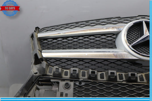 13-16 Mercedes GL450 X166 Base Front Bumper Frame Grill Assembly W/ Emblem Oem