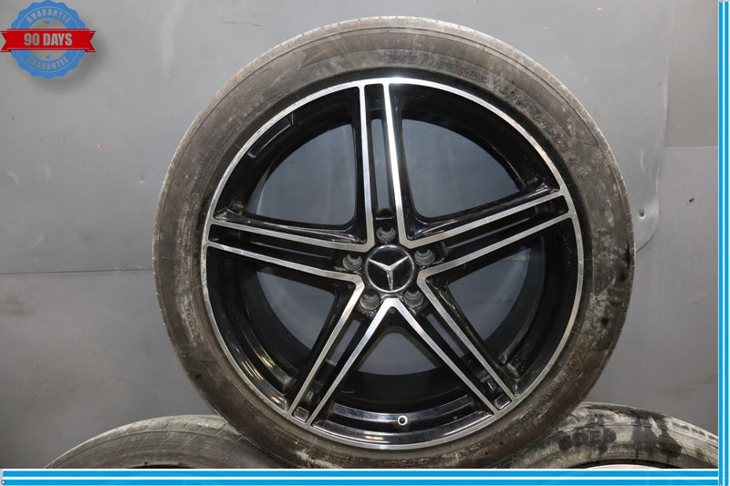 Load image into Gallery viewer, Mercedes S550 CLS550 Complete Wheel Tire Rim Set of 4 20x8.5J Aftermarket
