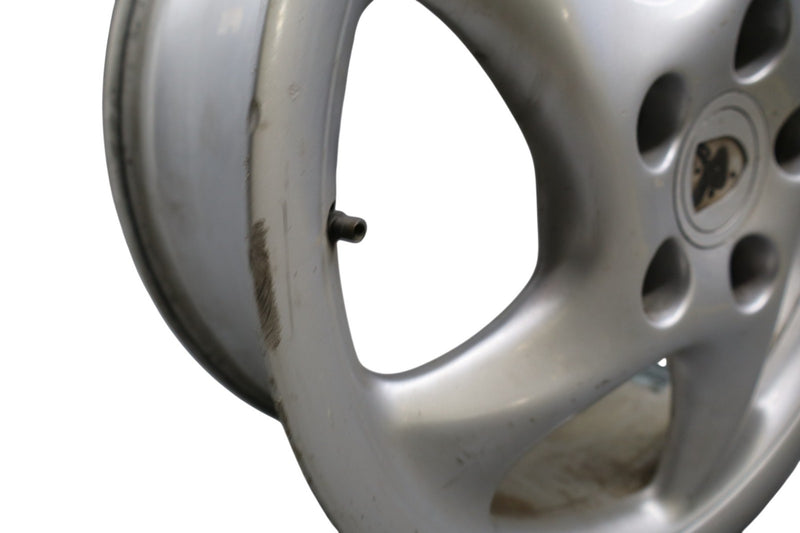 Load image into Gallery viewer, 96-04 Porsche 911 993 996 8Jx18 ET52 Front Turbo Twist Wheel Rim 99336213601 Oem
