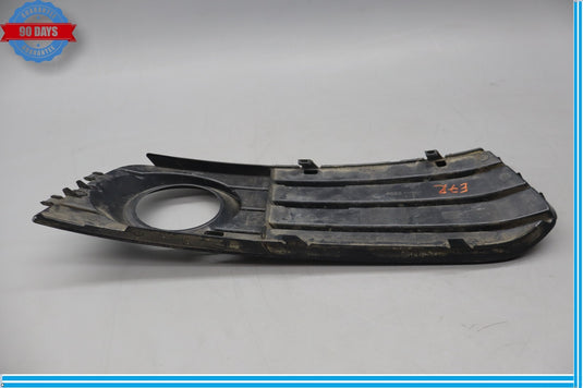 09-12 Audi A4 Front Left Driver Bumper Fog Light Surround Trim Grill Black Oem