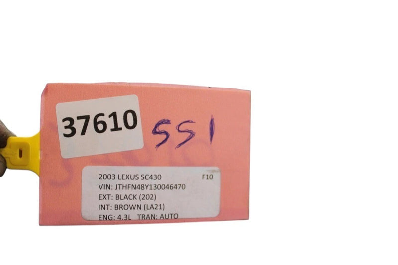 Load image into Gallery viewer, 02-05 Lexus SC430 Right Passenger Side Rocker Panel Skirt Molding 7585124071 Oem

