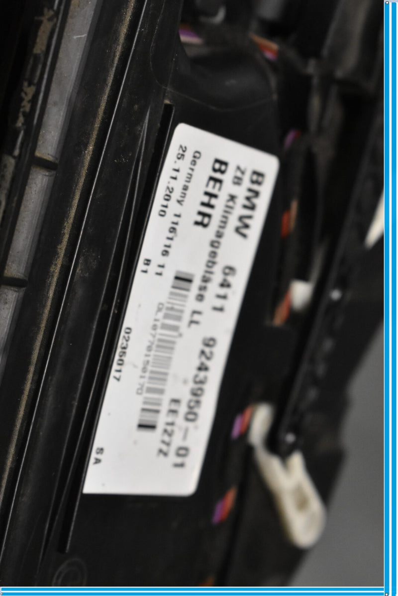 Load image into Gallery viewer, 09-15 BMW 750i 750Li F01 F02 AC A/C Heater Blower Motor Fan Assembly Unit Oem
