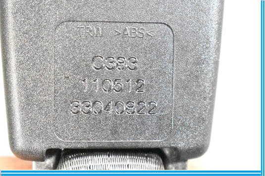 04-13 Maserati Quattroporte M139 Rear Left Driver Seat Belt Buckle Black Oem