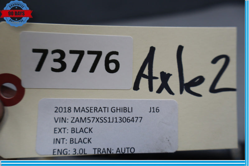 Load image into Gallery viewer, 14-22 Maserati Quattroport M156 Ghibli M157 Rear Left Driver Side Axle Shaft Oem
