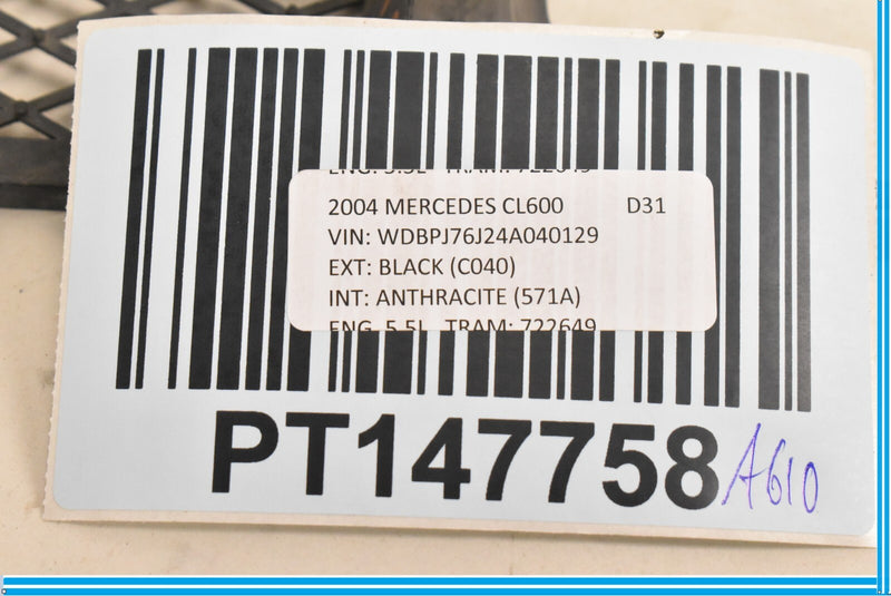 Load image into Gallery viewer, 00-02 Mercedes CL500 CL600 Right Passenger side Fog Light Cover Oem A2158850822
