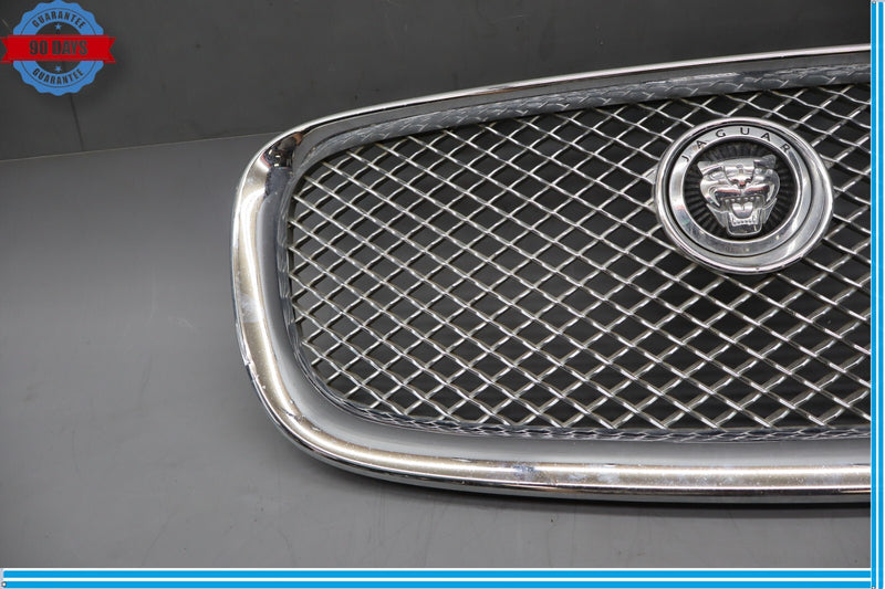 Load image into Gallery viewer, 10-15 Jaguar X351 XJ XJR Front Bumper Grill Grille Chrome W/ Logo AW938B271 Oem
