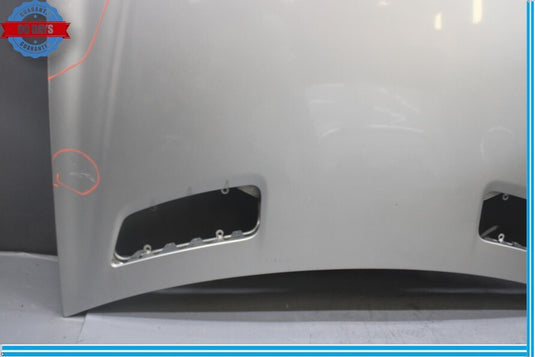 03-08 Mercedes R230 SL500 SL550 SL55 AMG Hood Cover Panel Silver (C744) Oem
