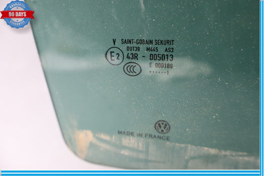 11-17 Volkswagen Touareg Rear Right Passenger Side Door Window Auto Glass Oem