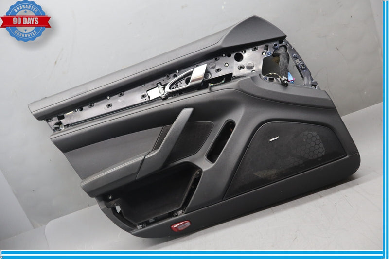 Load image into Gallery viewer, 10-16 Porsche Panamera Front Left Side Interior Door Panel Cover Black Oem
