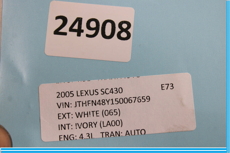 Load image into Gallery viewer, 02-10 Lexus SC430 Rear Trunk Cargo Luggage Floor Mat Pad Cover Oem
