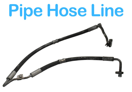 10-12 BMW 750i xDrive Oil Cooler Transmission Pipe Hose Line 17227575457 Oem