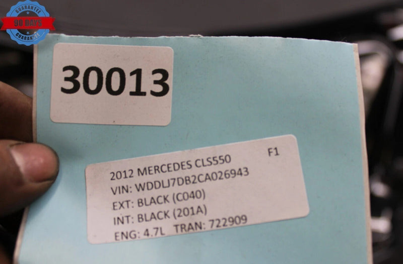 Load image into Gallery viewer, 12-18 Mercedes CLS550 CLS400 CLS63 AMG Trunk Deck Lid Panel Assembly Black OEM
