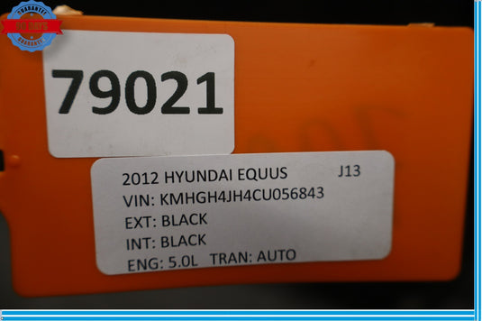 11-13 Hyundai Equus ULT Front Hood Lid Shell Panel 664003N000 Oem