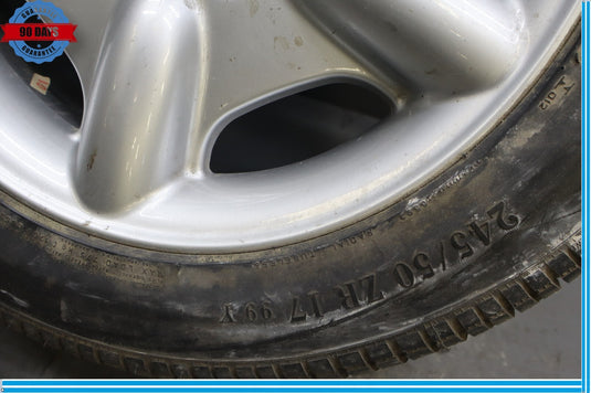 97-06 Jaguar X100 XK8 XKR 8 x R17 17" Wheel Tire Rim Silver MJA6116AB Oem