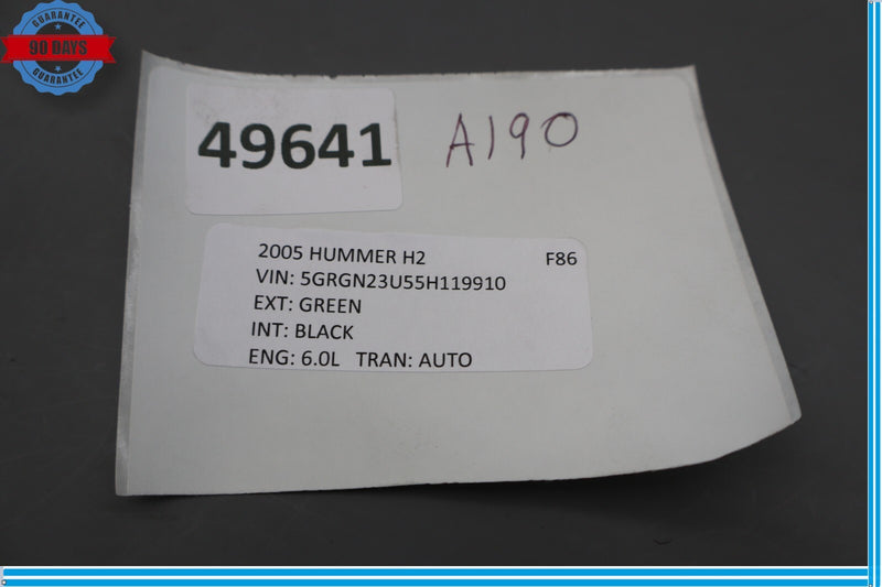 Load image into Gallery viewer, 03-07 HUMMER H2 Windshield Right Passenger Side A Pillar Trim Cover Panel Oem
