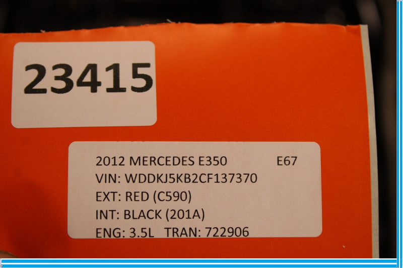 Load image into Gallery viewer, 10-13 Mercedes E350 E550 Front Right Passenger Side Top Upper Seat Cushion Oem
