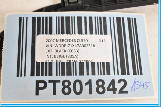 07-14 Mercedes CL550 CL600 W216 Dashboard Dash Vent Grille Cover 2218270280 Oem