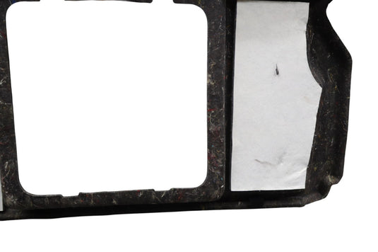 09-16 BMW E89 Z4 Rear Trunk Lid Carpet Partition Trim Panel Cover Black Oem
