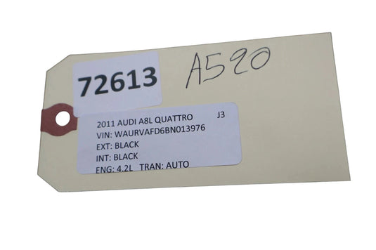 11-18 Audi S8 A8 Quattro Front Left Side Seat Seatbelt Retractor 4H0857705A Oem