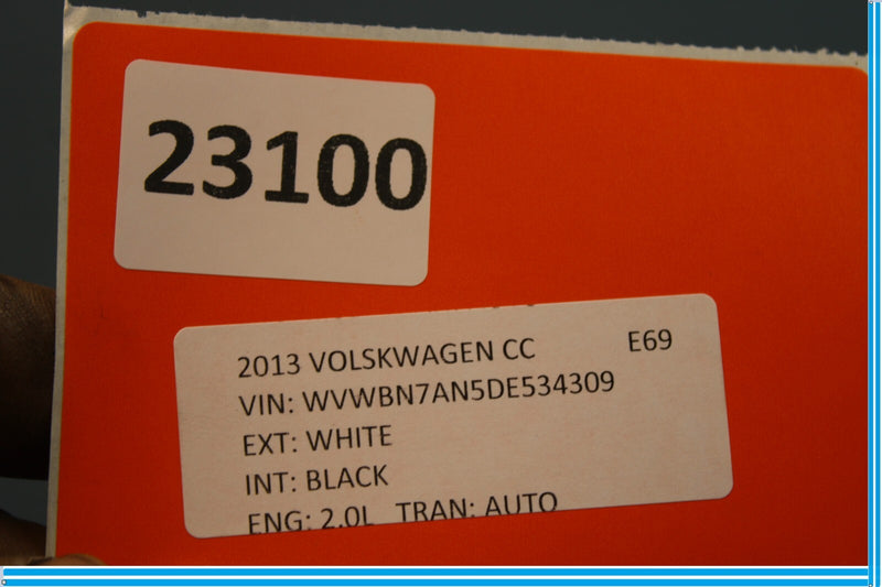 Load image into Gallery viewer, 13-17 Volkswagen CC Rear Right Passenger Side Door Shell Panel Silver Oem
