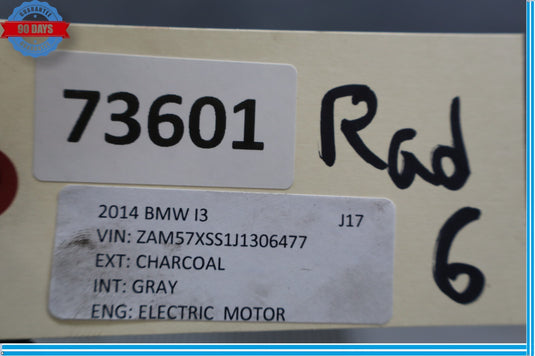 14-21 Bmw I3 Engine AC A/C Air Conditioning Condenser Unit 930593301 Oem