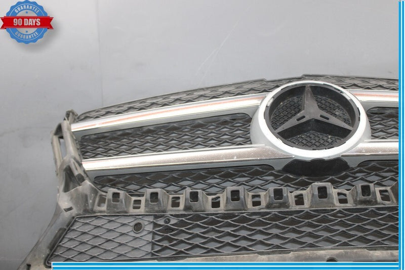 Load image into Gallery viewer, 13-16 Mercedes GL450 X166 Base Front Bumper Frame Grill Assembly W/ Emblem Oem

