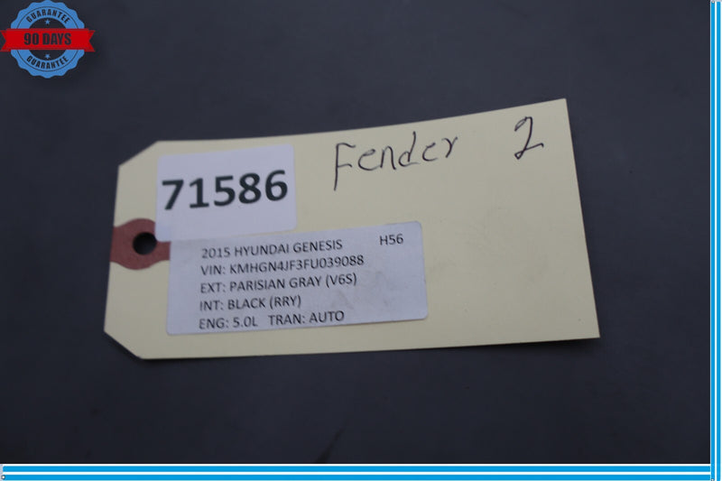 Load image into Gallery viewer, 15-20 Hyundai Genesis Front Right Passenger Side Fender Shell Cover Panel Oem
