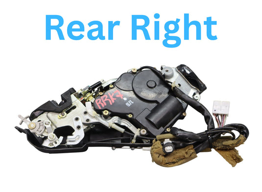 01-06 Lexus LS430 Rear Right Side Door Lock Latch Actuator w/ Cable Oem