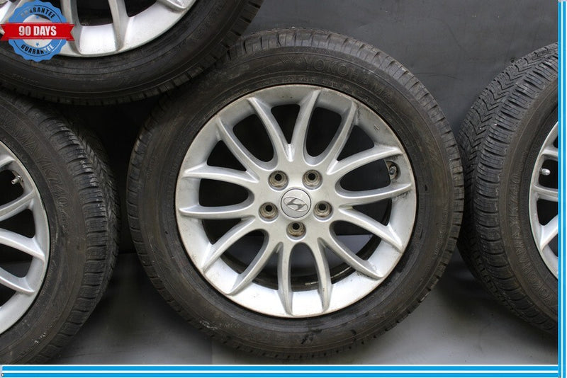 Load image into Gallery viewer, 2009 Hyundai Genesis 4.6L Wheel Rim Assembly Aluminum Set Of 4 Oem
