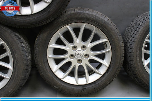 2009 Hyundai Genesis 4.6L Wheel Rim Assembly Aluminum Set Of 4 Oem