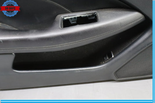 12-14 Mercedes C250 Front Left Driver Side Interior Door Panel Black Oem