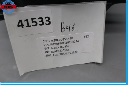 96-02 Mercedes W210 E320 E430 Front Right Side Door Audio Sound Speaker Oem