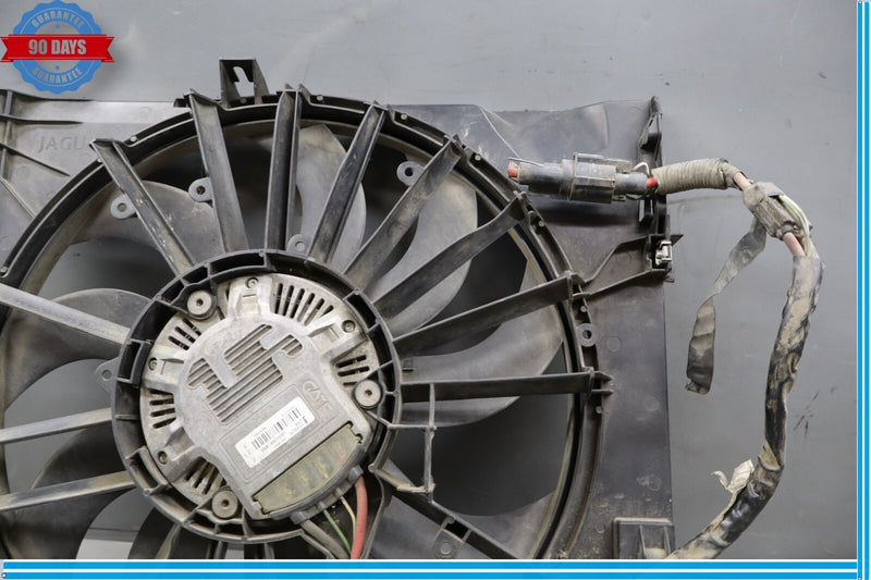 Load image into Gallery viewer, 10-19 Jaguar X351 XF XJ XJL Engine Motor Cooling Radiator Fan Assembly Oem
