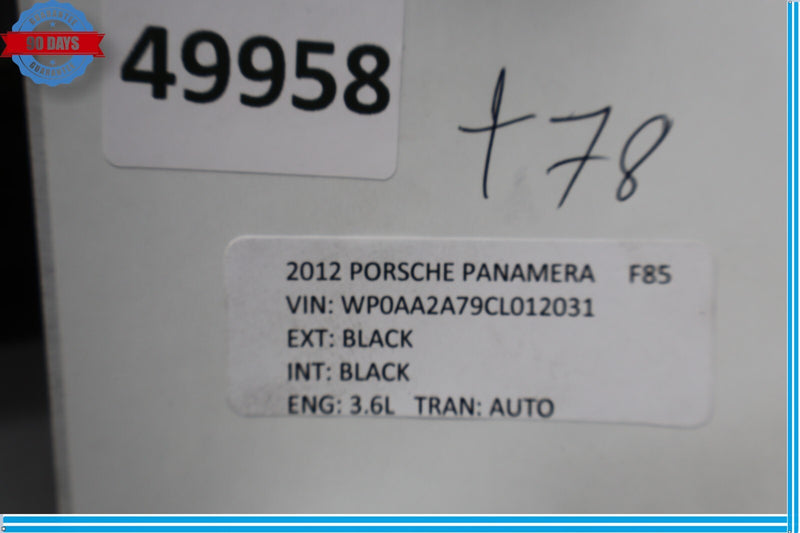 Load image into Gallery viewer, 10-16 Porsche Panamera Rear Right Side Trunk Cargo Floor Access Cover Panel Oem
