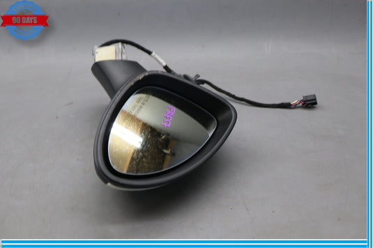 11-14 Porsche Cayenne 958 Front Right Side Rear View Door Mirror White Oem