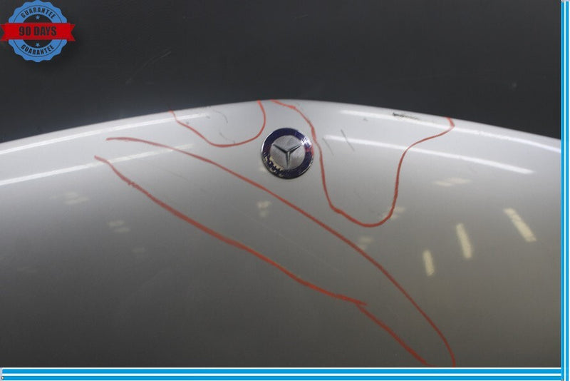 Load image into Gallery viewer, 03-08 Mercedes R230 SL500 SL550 SL55 AMG Hood Cover Panel Silver (C744) Oem
