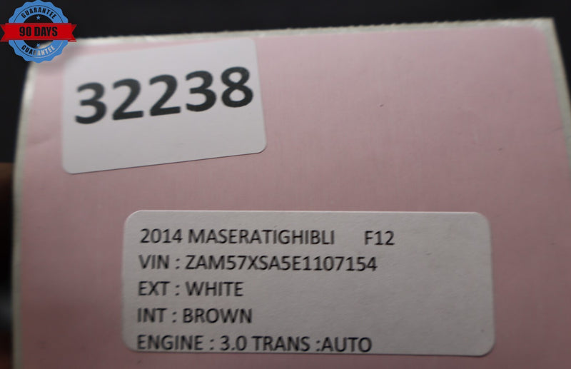 Load image into Gallery viewer, 14-22 Maserati Ghibli Rear Right Passenger Side Exterior Door Shell Panel OEM
