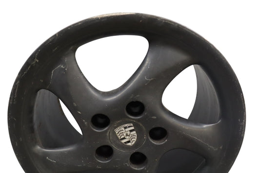 01-05 Porsche 911 996 Turbo 18 inch Rear Alloy Wheel Rim 10JX18 ET65 Oem