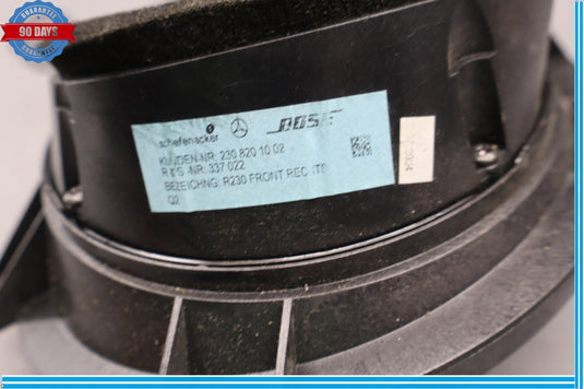 03-08 Mercedes R230 SL500 Front Right Side Door Audio Speaker Bose Oem
