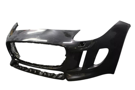 14-17 Jaguar X152 F-Type Front Lower Bumper Exterior Cover Panel Black OEM