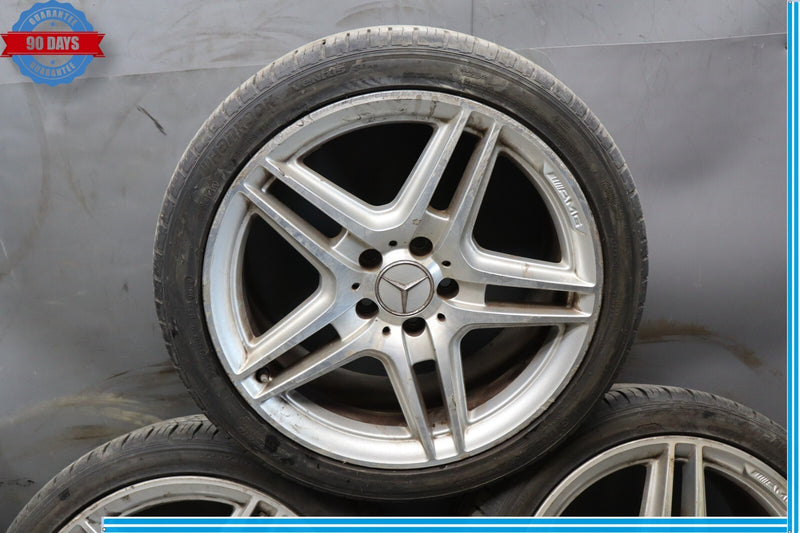 Load image into Gallery viewer, Mercedes W204 C250 C300 C63 AMG Factory Wheel Rim Rims 18 x 8.5 Set of 4 Oem
