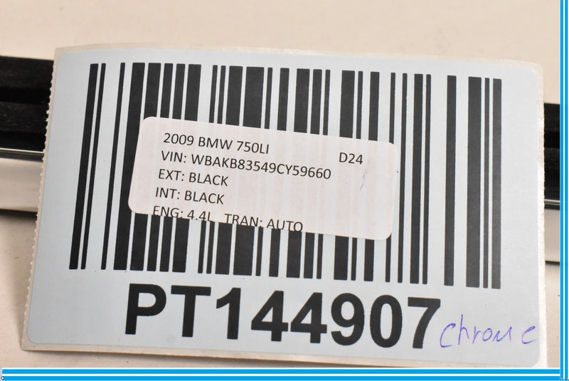 Load image into Gallery viewer, 09-15 BMW F01 F02 750i 750Li Rear Right Inner Window Channel Cover 7206450 Oem
