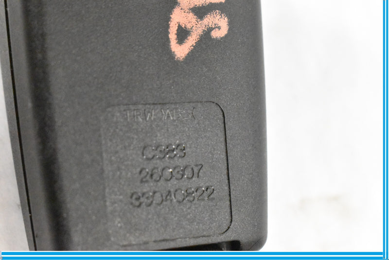 Load image into Gallery viewer, 04-08 Maserati Quattroporte Rear Left Driver Seat Belt Buckle Black Oem
