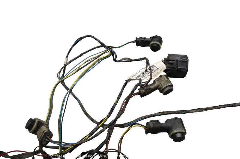 Load image into Gallery viewer, 10-13 Land Range Rover Sport Rear Bumper Park Aid Wire Harness W/ Sensors Oem
