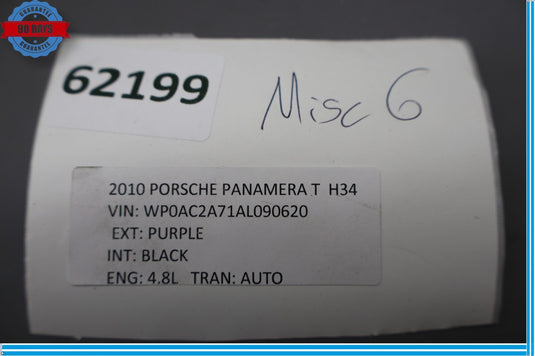 10-16 Porsche Panamera Turbo Rear Stabilizer Sway Bar Control Block Oem