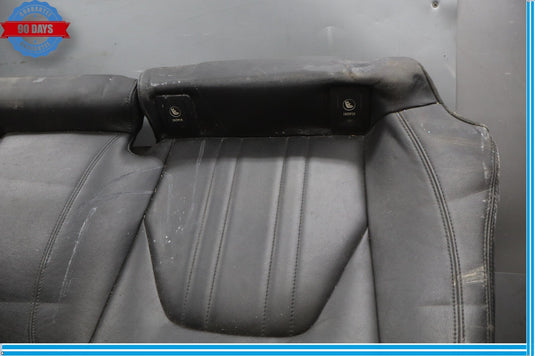 09-11 Jaguar XF X250 XFR Rear Seat Lower Bottom Cushion Bench Black Oem