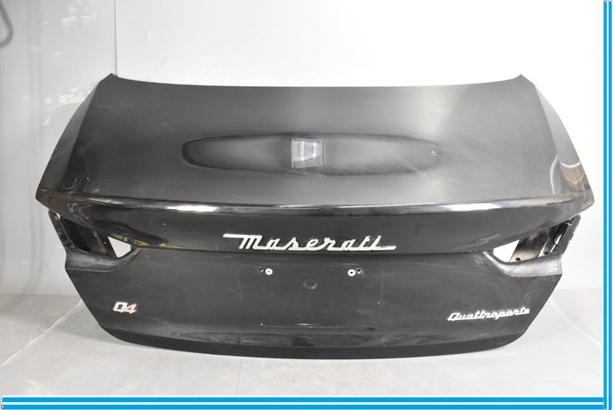 14-17 Maserati Quattroporte Rear Hatch Trunk Tailgate Door Lid Black Oem