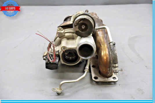 11-13 BMW F10 535i GT xDriver Turbo Turbocharger W/ Exhaust Manifold Oem